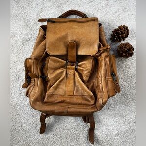 Vintage Leather backpack